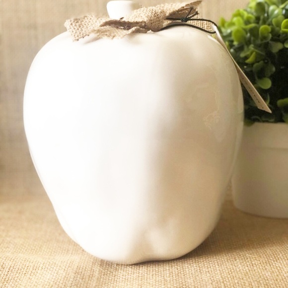 Rae Dunn Spring Apple Ceramic Birdhouse - Picture 2 of 5